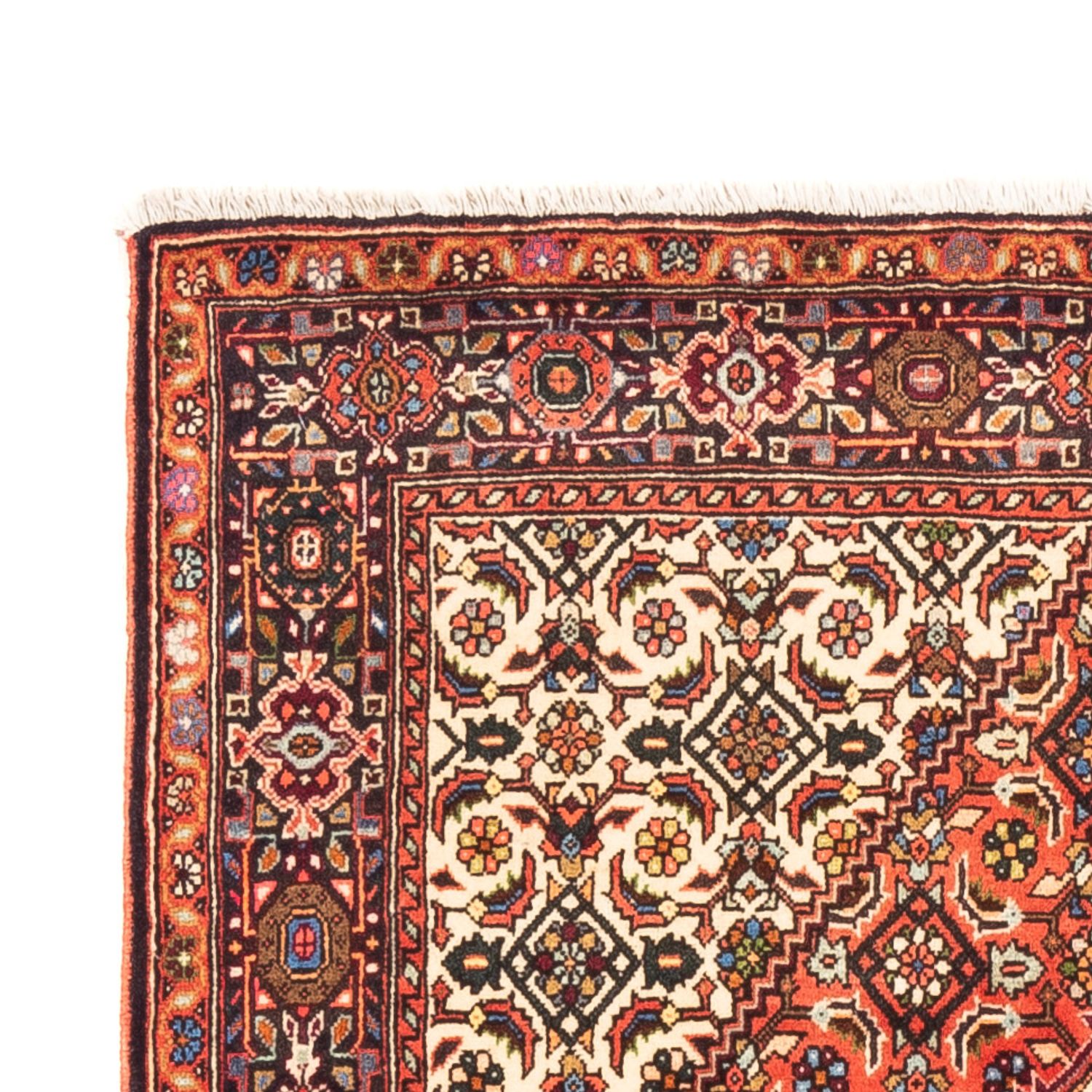 Tapis persan - Nomadic - 151 x 102 cm - rouge