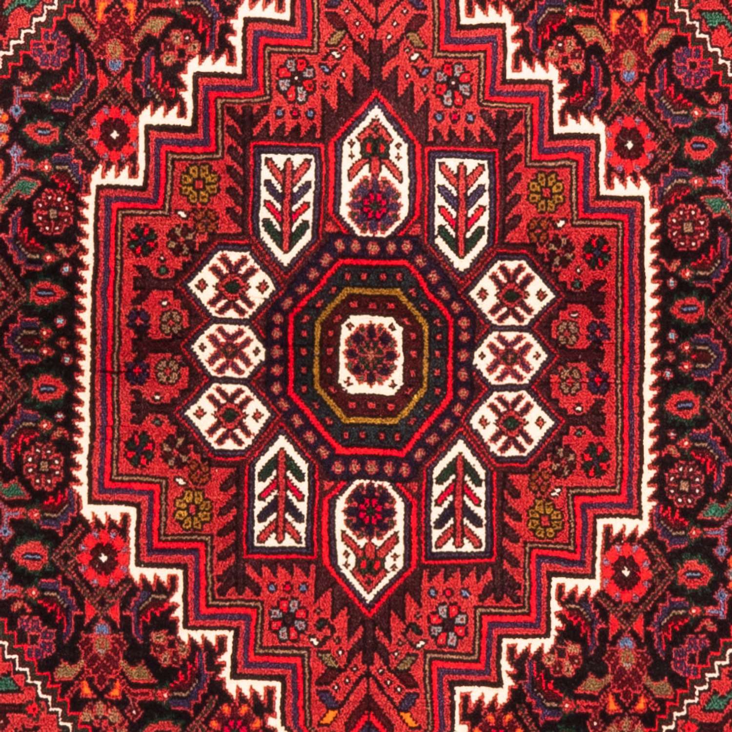 Perser Rug - Nomadic - 155 x 105 cm - red