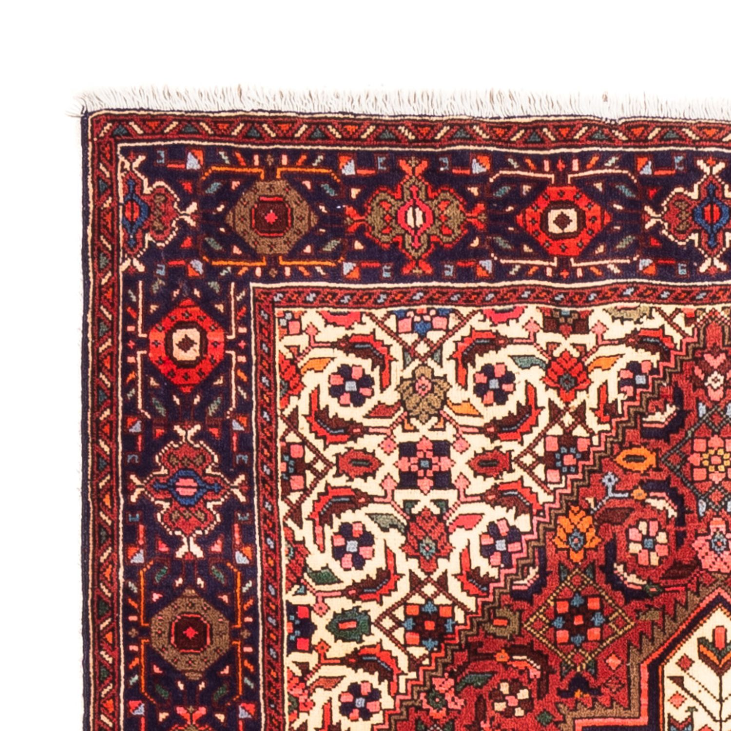 Tapis persan - Nomadic - 150 x 100 cm - rouge