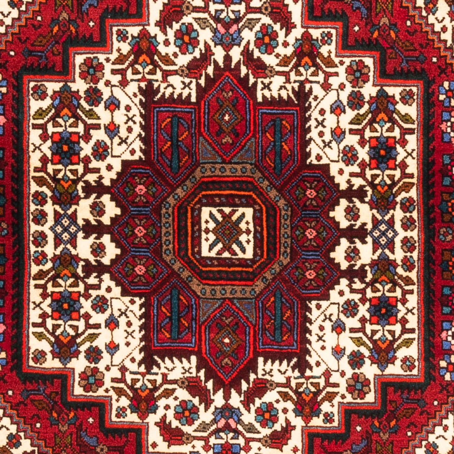 Tapis persan - Nomadic - 155 x 100 cm - rouge