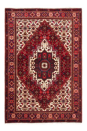 Perserteppich - Nomadic - 146 x 102 cm - rot