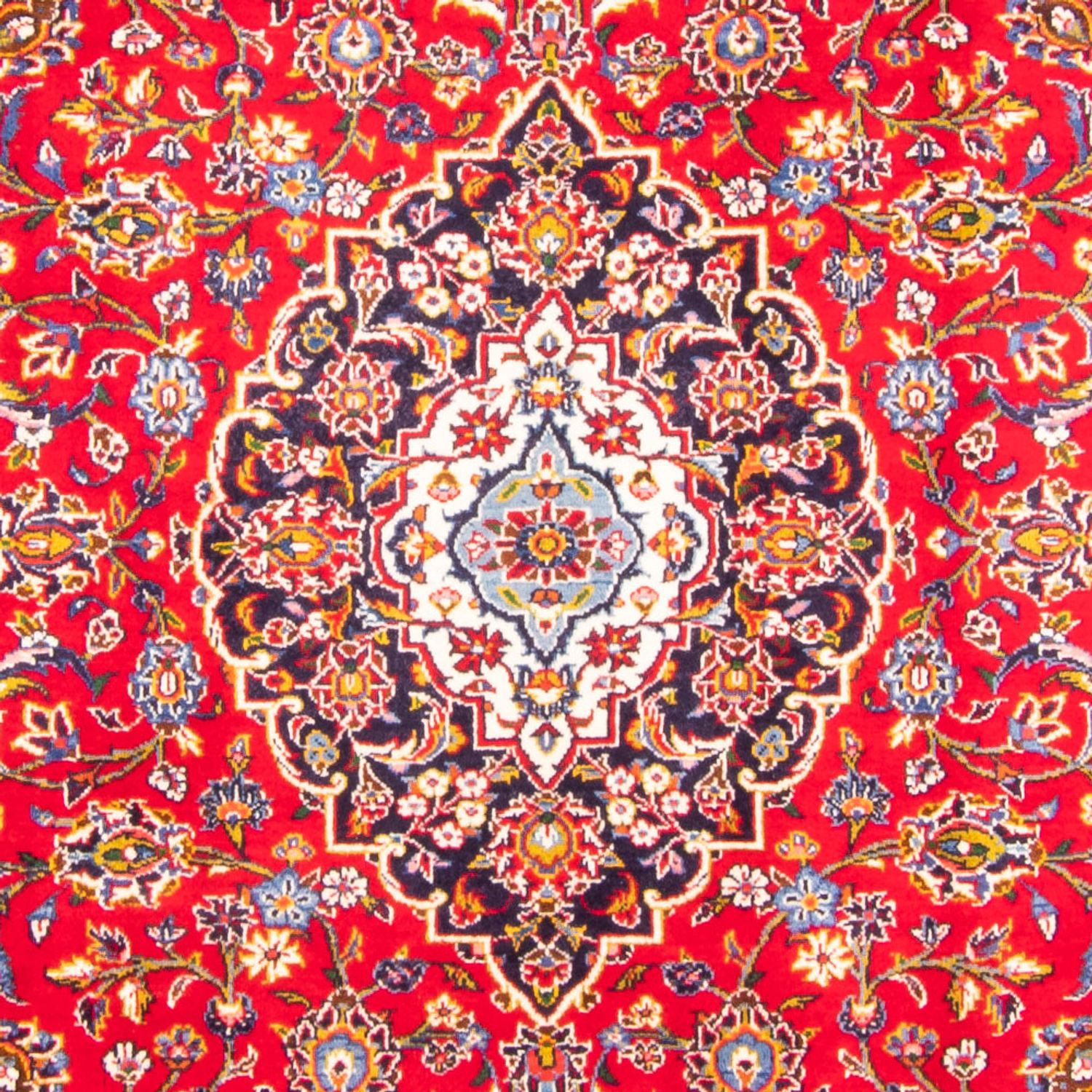 Tapis persan - Keshan - 355 x 246 cm - rouge