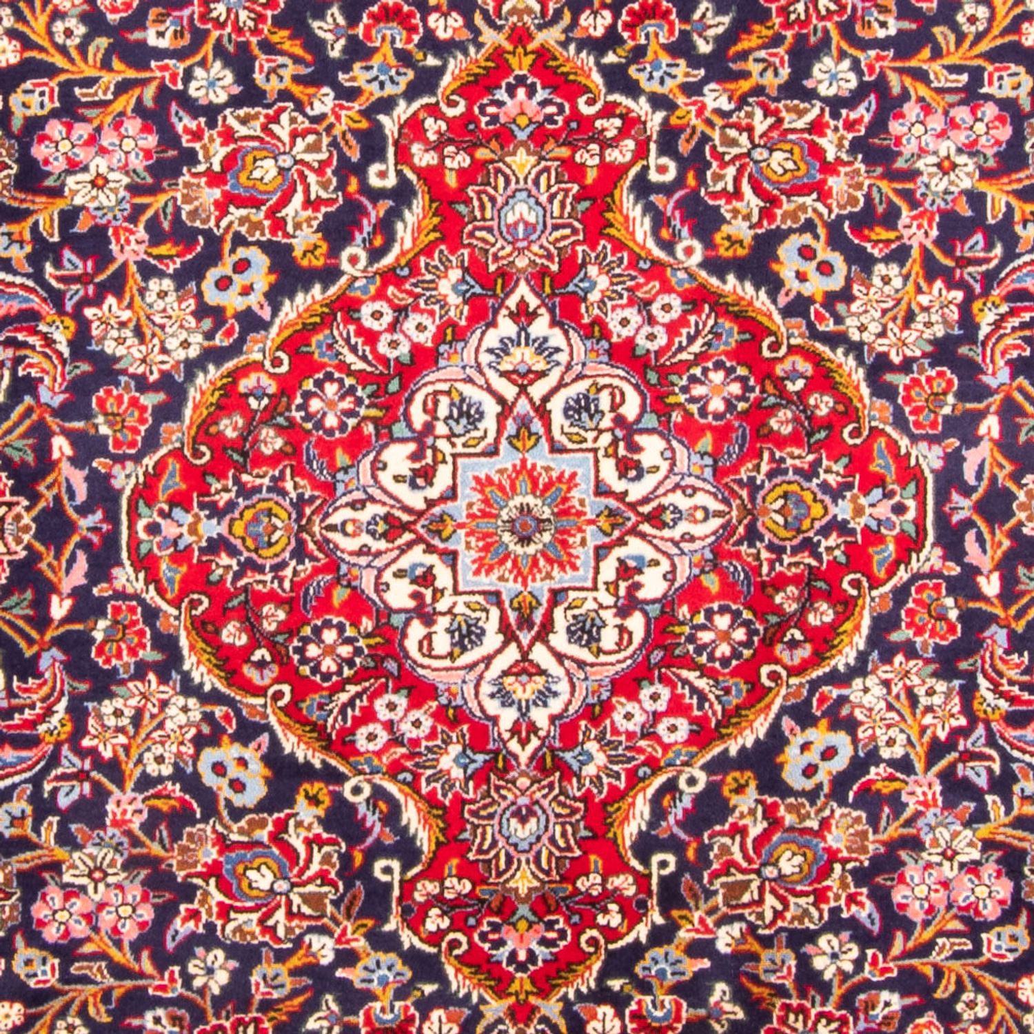 Alfombra persa - Keshan - 354 x 258 cm - rojo