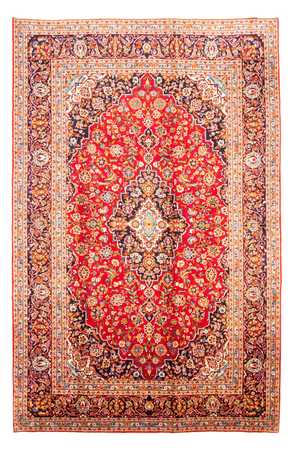 Perzisch tapijt - Keshan - 380 x 248 cm - rood