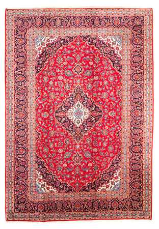 Alfombra persa - Keshan - 370 x 258 cm - rojo