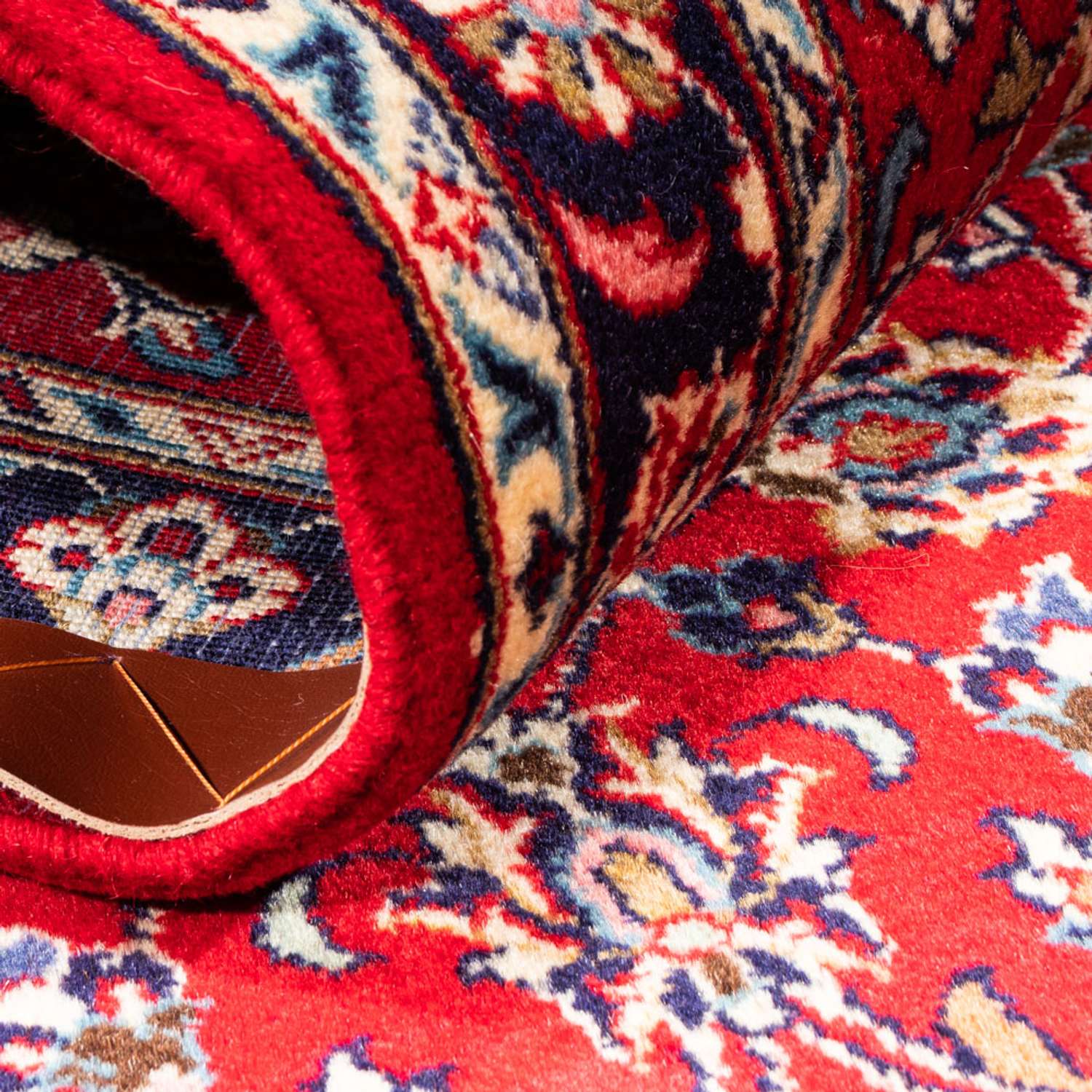 Løber Persisk tæppe - Keshan - 190 x 72 cm - rød