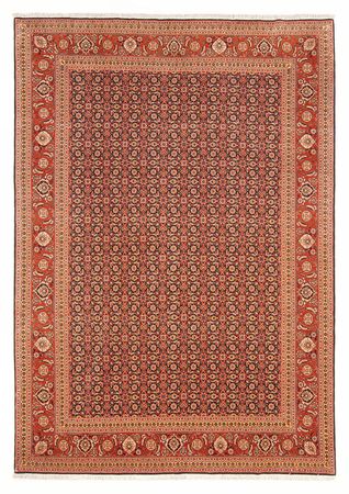 Tapete Persa - Tabriz - Royal - 288 x 196 cm - azul escuro