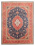 Tapis persan - Classique - 275 x 200 cm - bleu foncé