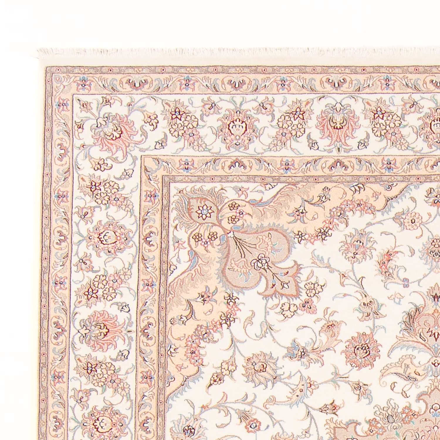 Tapete Persa - Tabriz - Royal - 252 x 198 cm - creme