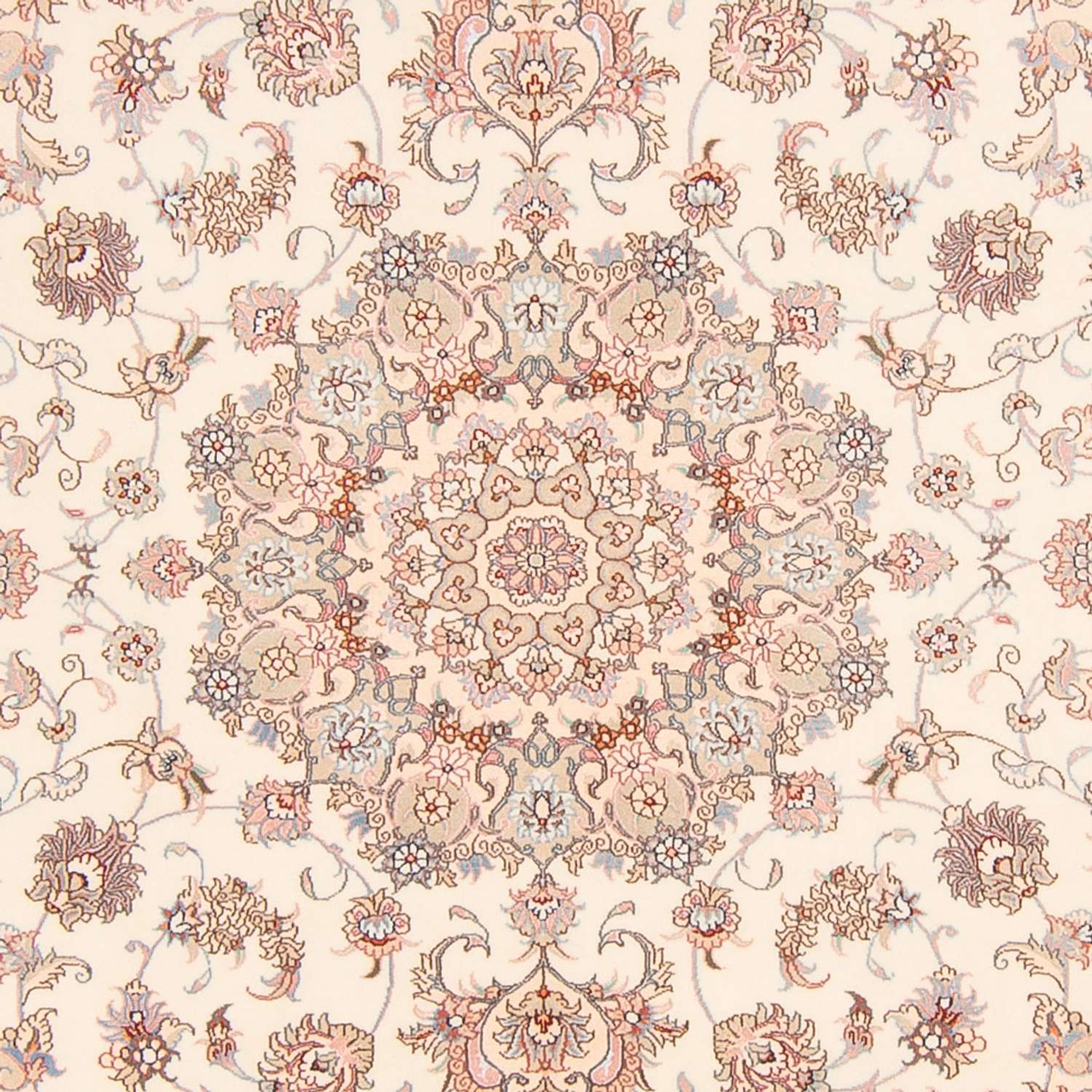 Tapete Persa - Tabriz - Royal - 248 x 198 cm - creme