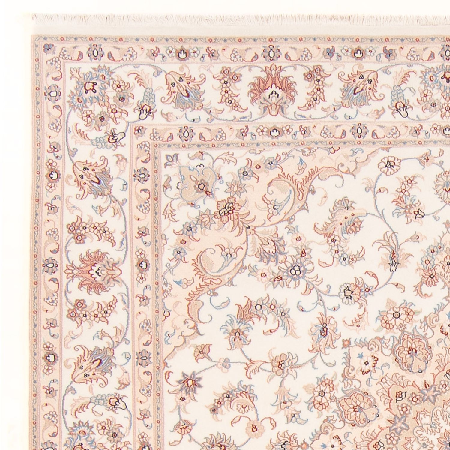 Tapis persan - Tabriz - Royal carré  - 205 x 200 cm - crème