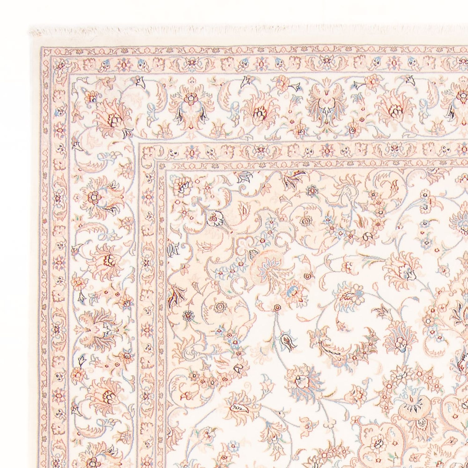 Persisk tæppe - Tabriz - Royal - 260 x 226 cm - creme