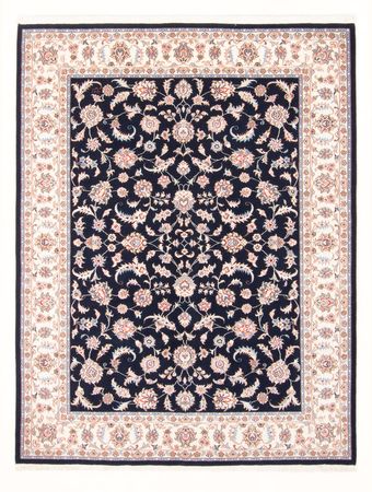 Tappeto Persero - Tabriz - Reale - 201 x 153 cm - blu scuro