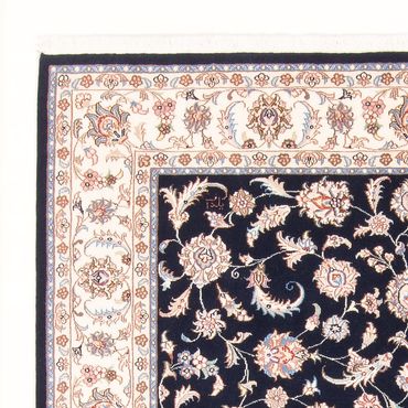 Tappeto Persero - Tabriz - Reale - 201 x 153 cm - blu scuro