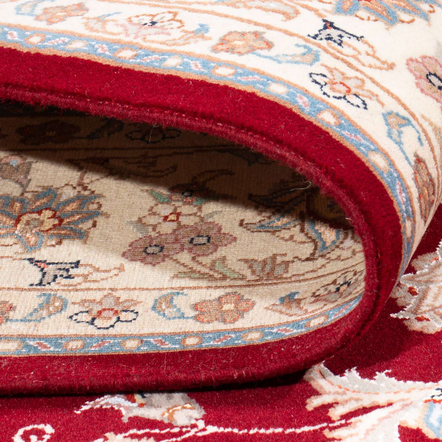 Perzisch tapijt - Tabriz - Royal - 200 x 148 cm - rood