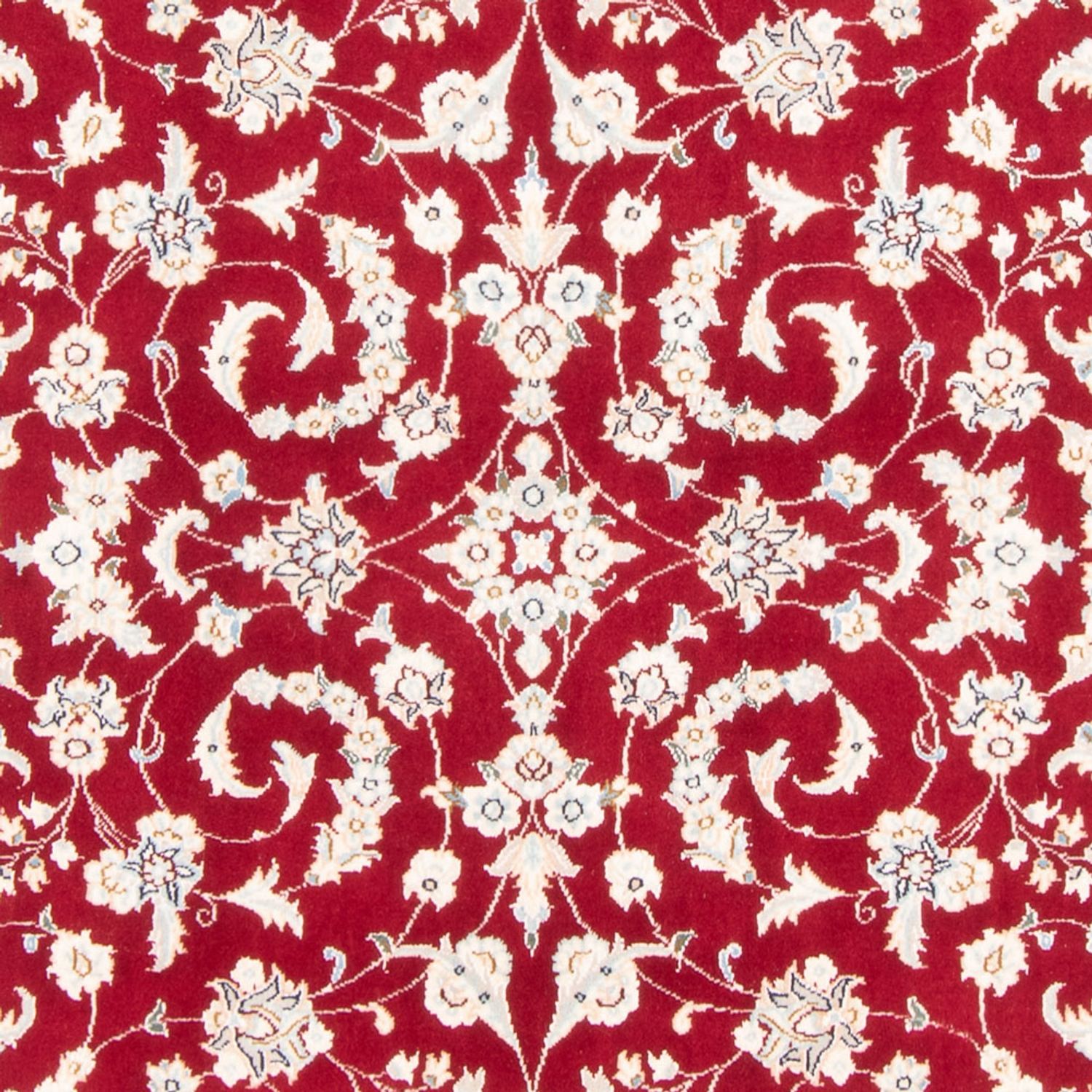 Alfombra Persa - Nain - Real - 157 x 108 cm - rojo