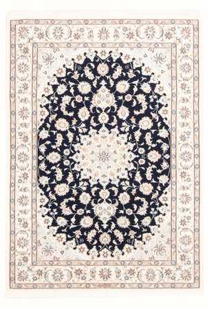 Tapis persan - Nain - Royal - 173 x 118 cm - bleu foncé