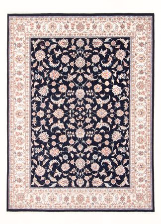 Tapis persan - Tabriz - Royal - 202 x 150 cm - bleu foncé