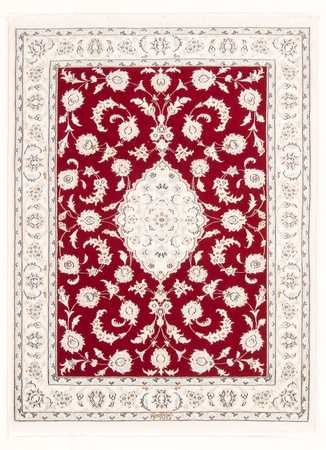 Tapis persan - Nain - Royal - 152 x 107 cm - rouge