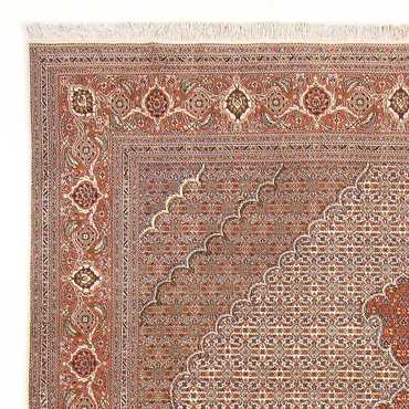 Alfombra Persa - Tabriz - Real - 304 x 195 cm - beige oscuro