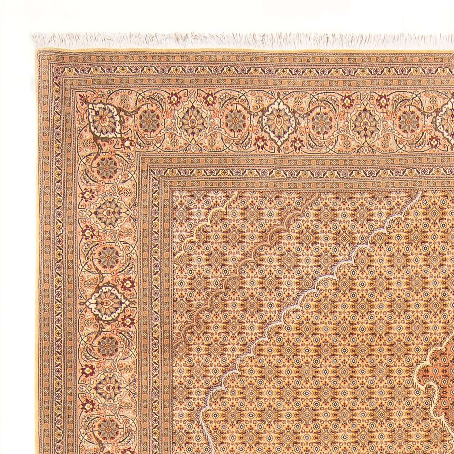 Tappeto Persero - Tabriz - Reale - 300 x 200 cm - beige chiaro