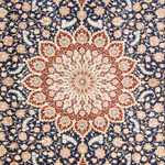 Hedvábný koberec - Ghom Silk - Premium - 287 x 196 cm - modrá