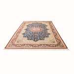 Zijden tapijt - Ghom Silk - Premium - 287 x 196 cm - blauw