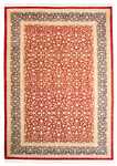 Zijden tapijt - Ghom Silk - Premium - 294 x 197 cm - rood