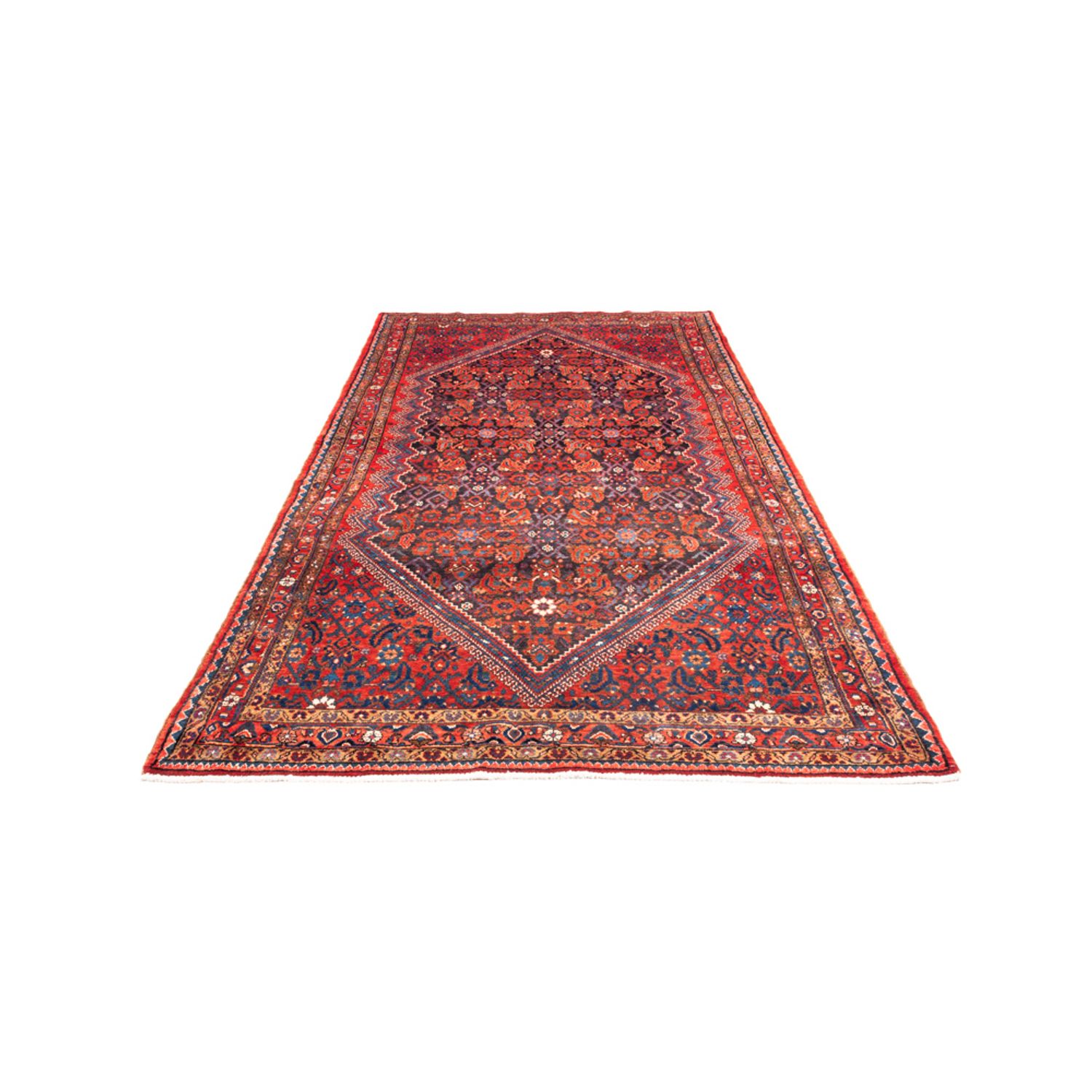 Tapis persan - Nomadic - 320 x 163 cm - rouge