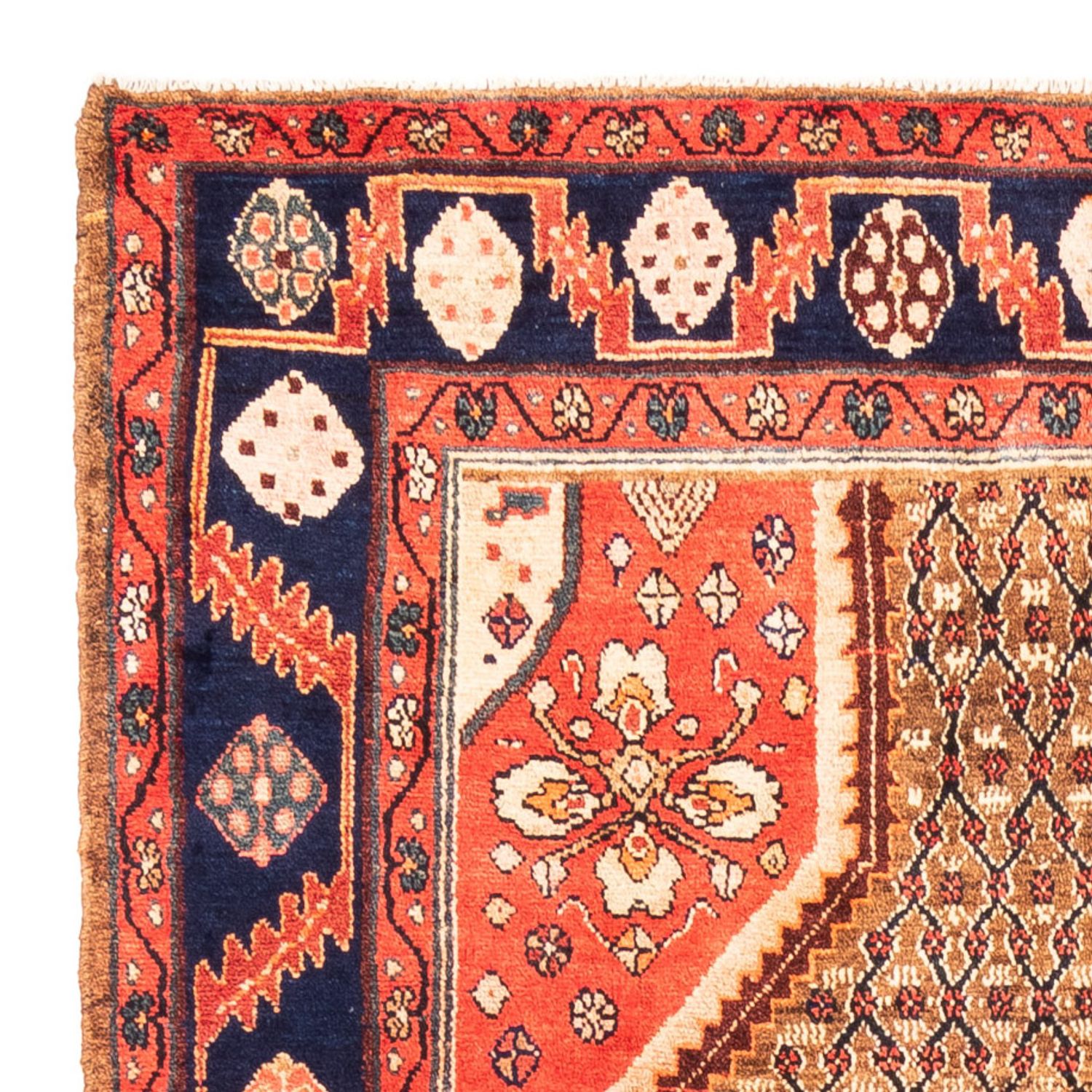 Tapis persan - Nomadic - 265 x 157 cm - rouge