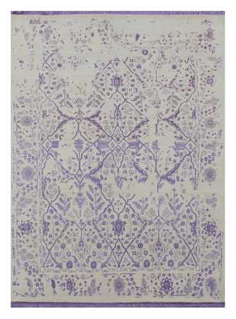 Tapis en laine - 360 x 270 cm - gris clair