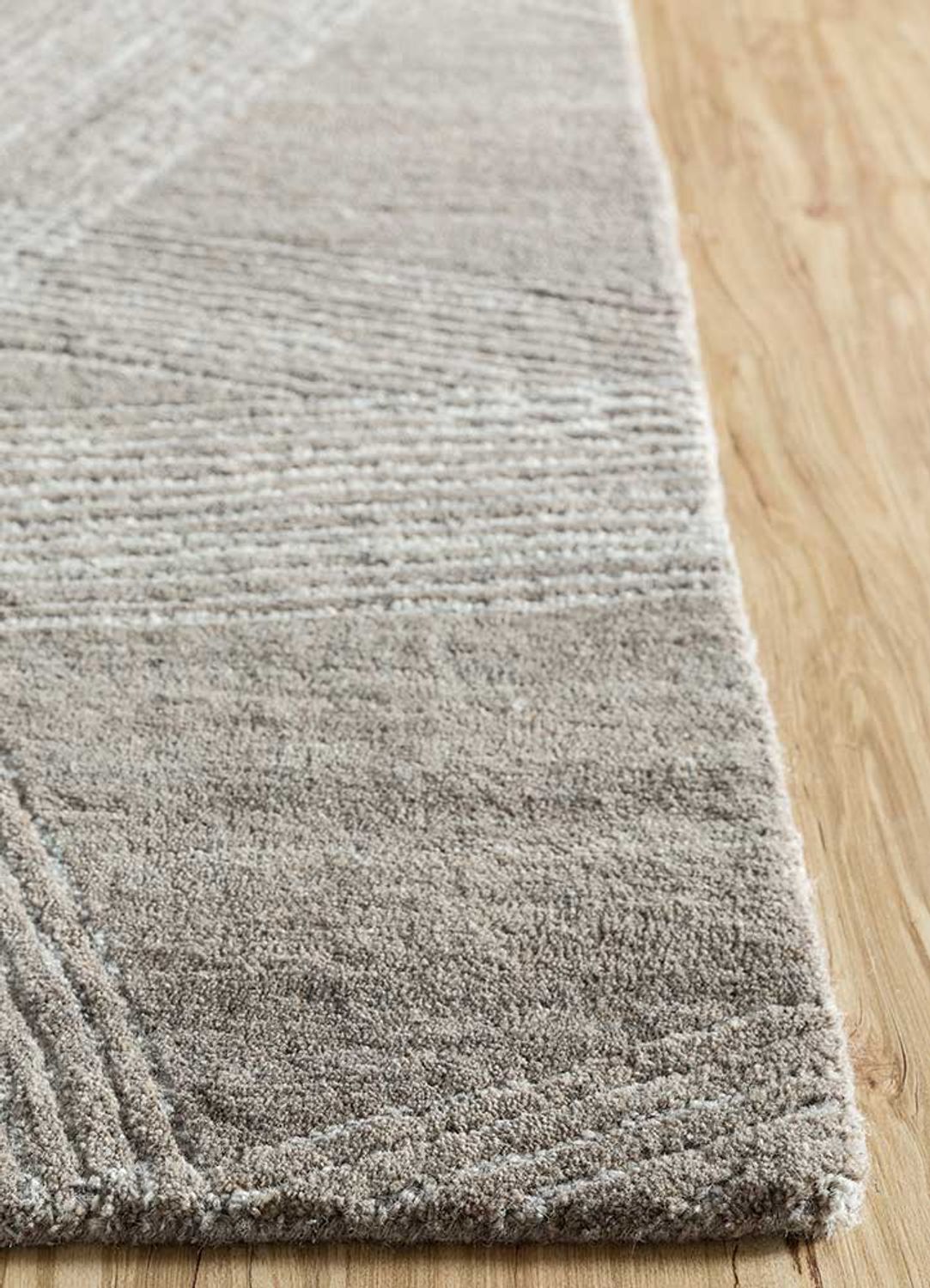 Wool Rug - 360 x 270 cm - taupe