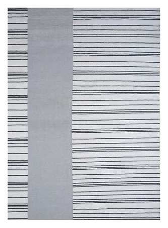 Wool Rug - 240 x 150 cm - light grey