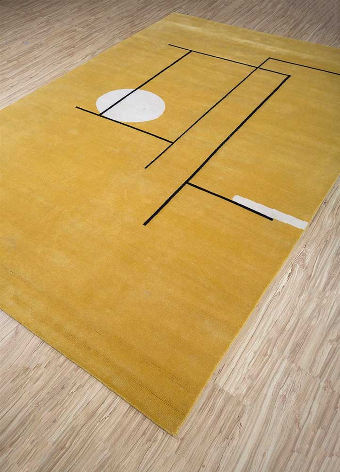 Ullmatta - 270 x 180 cm - guld