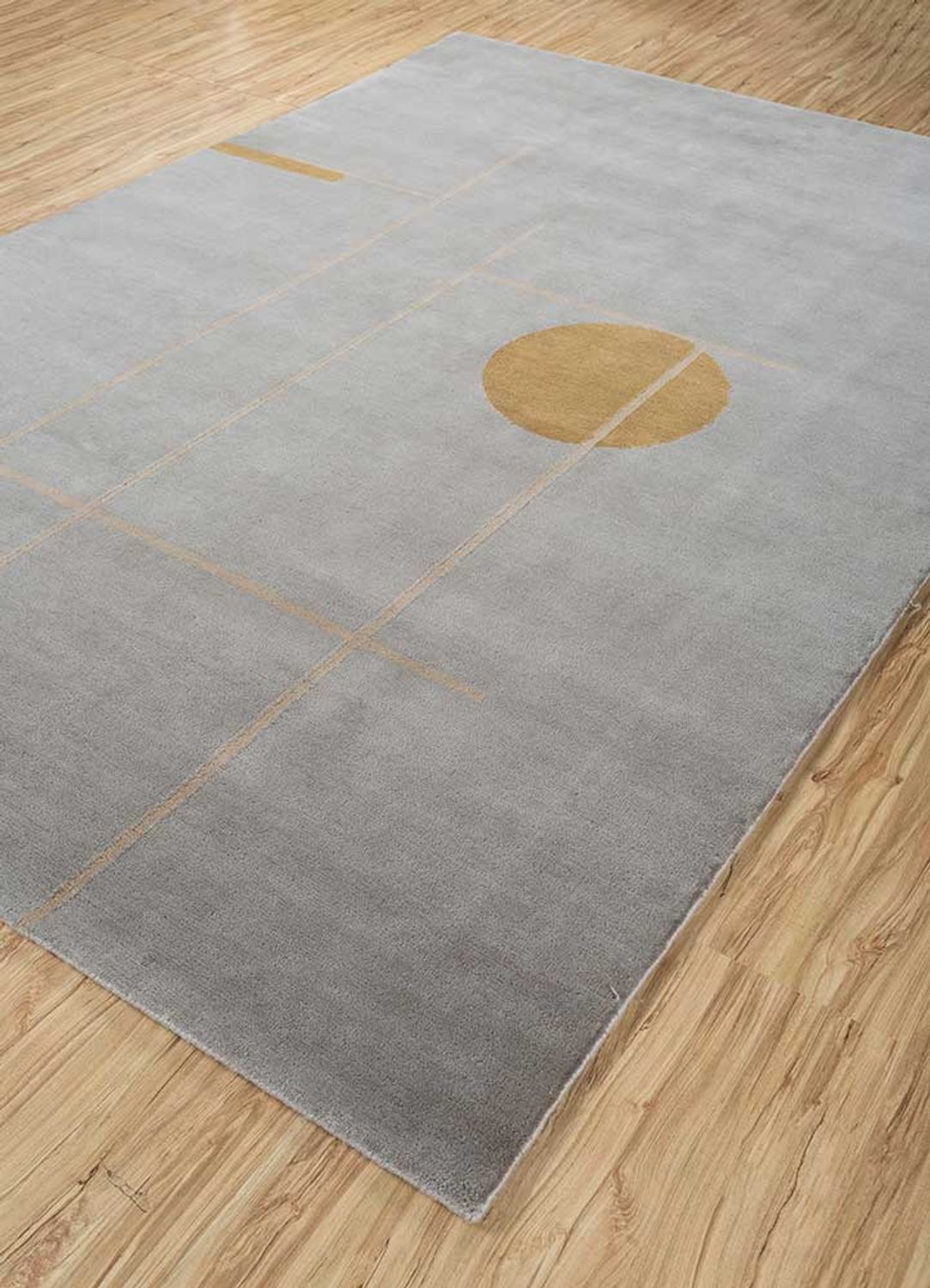 Tappeto di lana - 360 x 270 cm - grigio