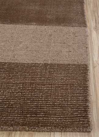 Alfombra de sisal - 240 x 150 cm - marrón