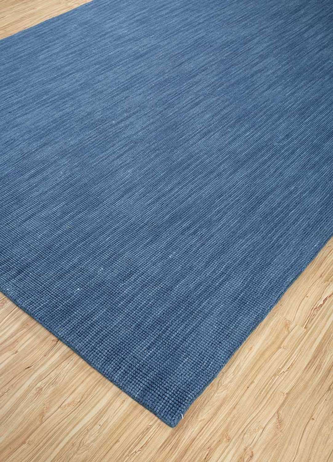 Alfombra de lana - 300 x 240 cm - azul