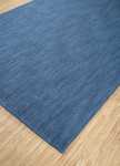 Alfombra de lana - 300 x 240 cm - azul