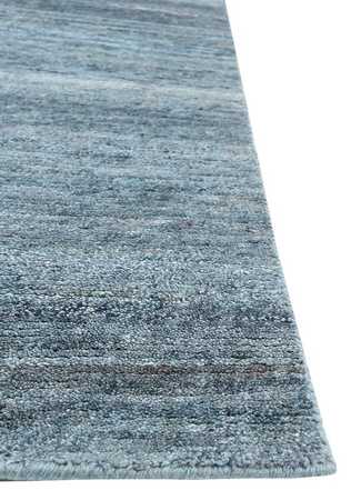 Alfombra de lana - 300 x 240 cm - azul claro