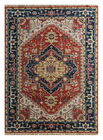 Tapis en laine - 240 x 150 cm - rouge