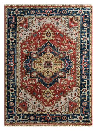 Wool Rug - 300 x 240 cm - red