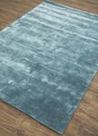 Rug - 195 x 135 cm - petrol blue