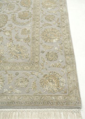 Tapis de couloir Tapis en laine - 240 x 75 cm - crème