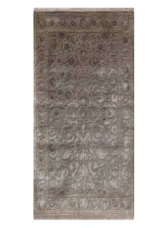 Tapis de couloir Tapis en laine - 180 x 75 cm - taupe