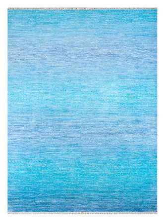 Tapis en laine - 360 x 270 cm - bleu