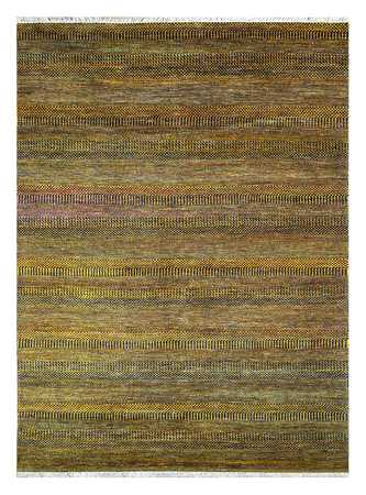 Alfombra de lana - 270 x 180 cm - verde oliva