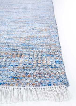 Tapis en laine - 270 x 180 cm - bleu ciel