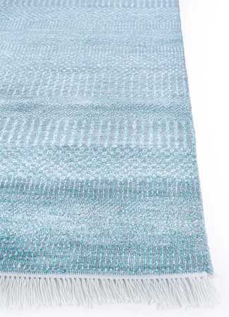 Tapis en laine - 300 x 240 cm - bleu clair