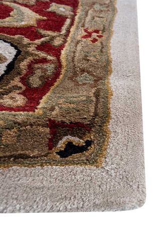 Wool Rug - 300 x 240 cm - red