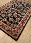 Tapis en laine - 270 x 180 cm - bleu foncé